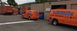 Mold Damage Restoration Fleet At Headquarters