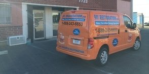 Water and Mold Damage Cleanup Vehicle