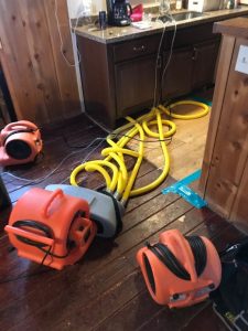 Drying Out A Kitchen 