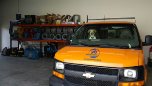 911 Restoration Mascot