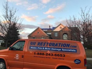 Mold Decontamination Team At A Home In Glendale