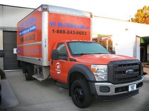 Mold Remediation Truck At 911 Restoration Headquarters